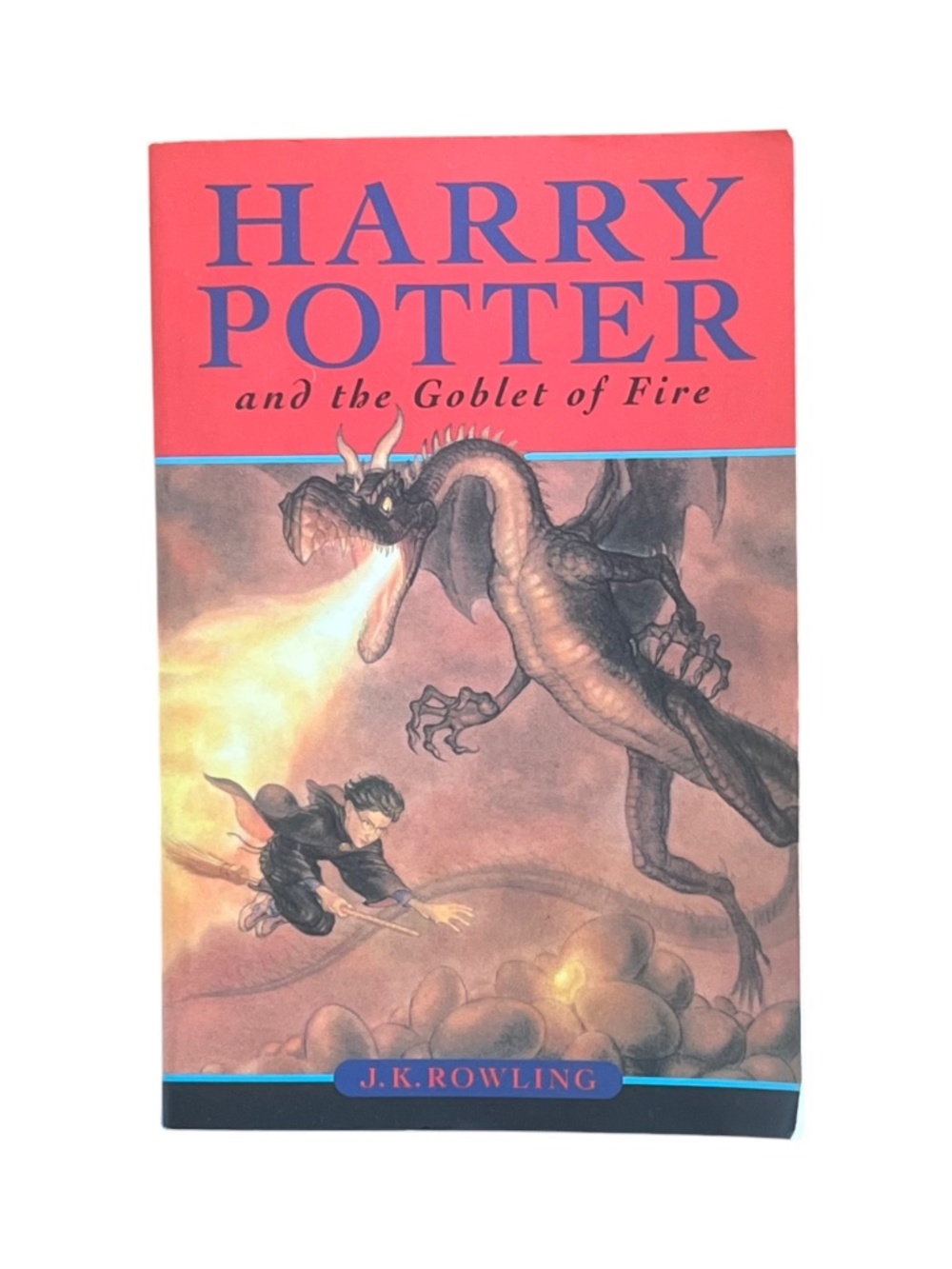 Harry Potter and The Goblet of Fire - Canadian - Paperback Softcover - w/ Error